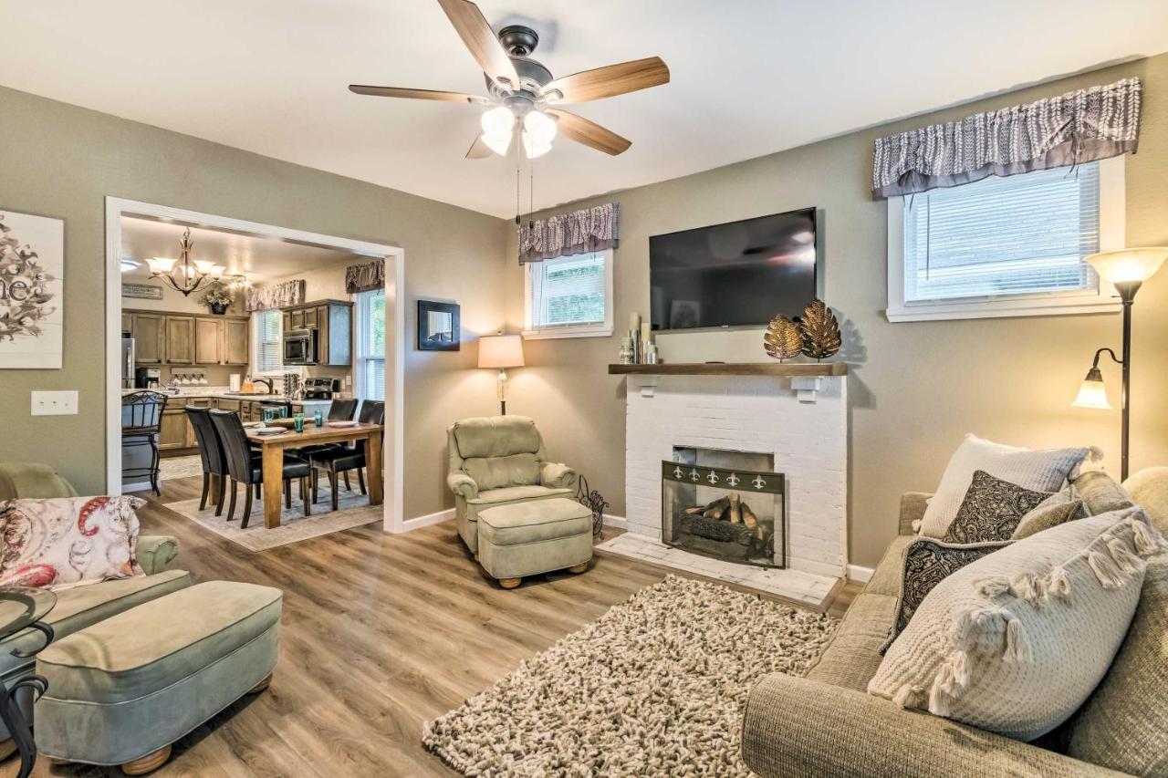 Remodeled Downtown Hot Springs Home With Porch Esterno foto